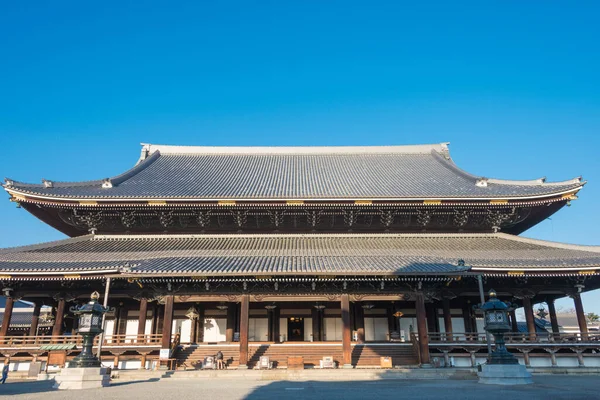 Kioto Japonia Higashi Hongan Temple Słynne Historyczne Miejsce Kioto Japonia — Zdjęcie stockowe
