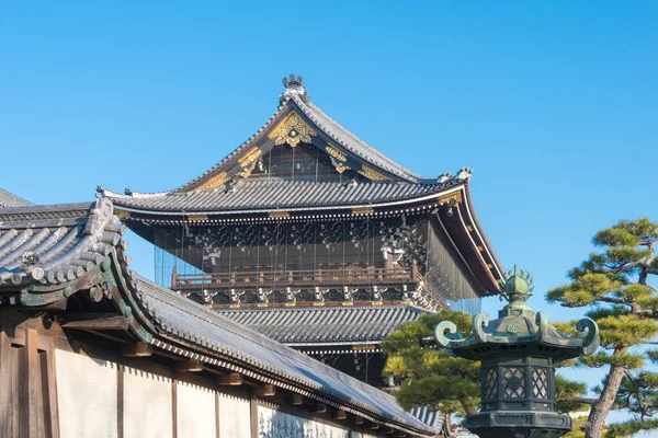 Kyoto Japon Temple Higashi Hongan Site Historique Célèbre Kyoto Japon — Photo