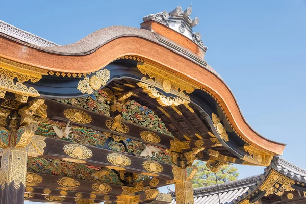 Кіото Японія Замок Ніджо Кіото Японія Частиною Історичних Пам Яток — стокове фото