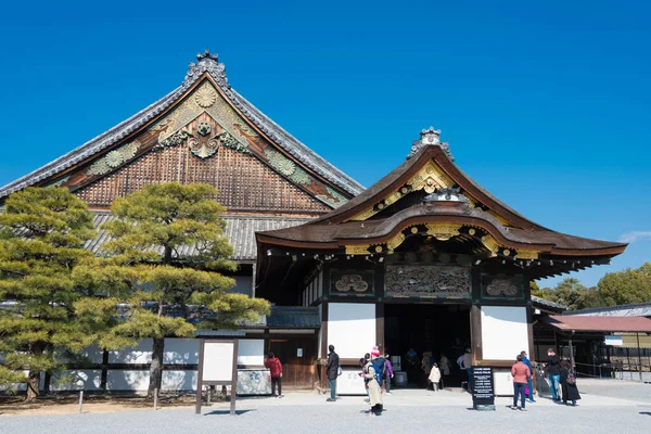 Kyoto Japan Nijo Slott Kyoto Japan Det Del Historiska Monument — Stockfoto