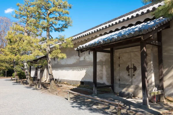 京都の二条城 ユネスコの世界遺産に登録されている古都京都 大津市 の文化財の一部である — ストック写真