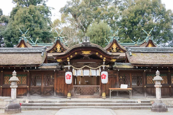 Kyoto Japan Hirano Jinja Helgedomen Kyoto Japan Helgedomen Grundades 794 — Stockfoto