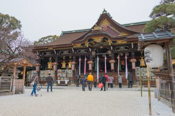 Kyoto Japan Kitano Tenmangu Heiligdom Kyoto Japan Het Heiligdom Werd — Stockfoto