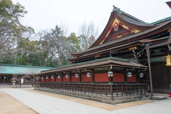 Kyoto Japonya Kitano Tenmangu Tapınağı Kyoto Japonya Tapınak 947 Yılında — Stok fotoğraf