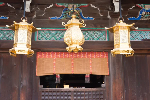 Киото Япония Храм Китано Тенмангу Киото Япония Храм Построен 947Ad — стоковое фото