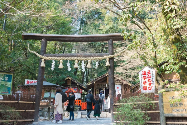 日本京都 日本京都阿拉山的Nonomiya Jinja神龛 在伊瑟宫服侍的皇太子们最初住在这里是为了净化自己 — 图库照片