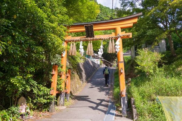 Kyoto Japon Approche Sanctuaire Atago Sur Mont Atago Kyoto Japon — Photo