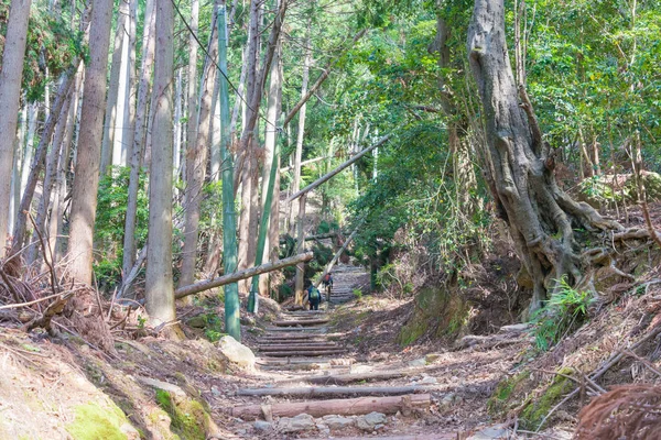 Kyoto Japonya Atago Dağı Ndaki Tapınağa Yaklaş Atago Kyoto Japonya — Stok fotoğraf