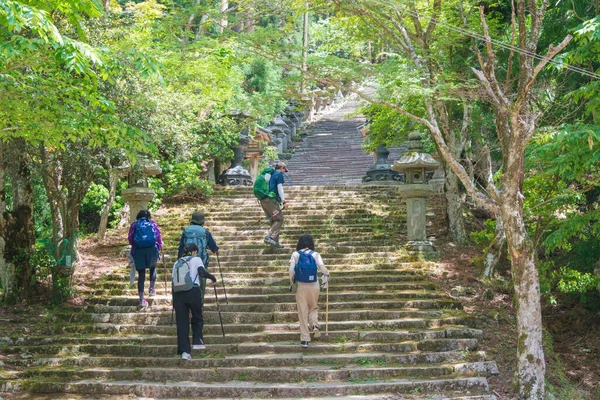 Kyoto Japão Abordagem Santuário Atago Monte Atago Kyoto Japão Santuário — Fotografia de Stock