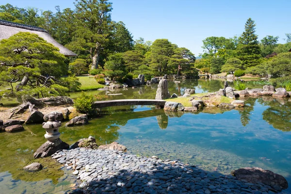 Kjóto Japonsko Katsura Imperial Villa Katsura Rikyu Japonském Kjótu Jeden — Stock fotografie