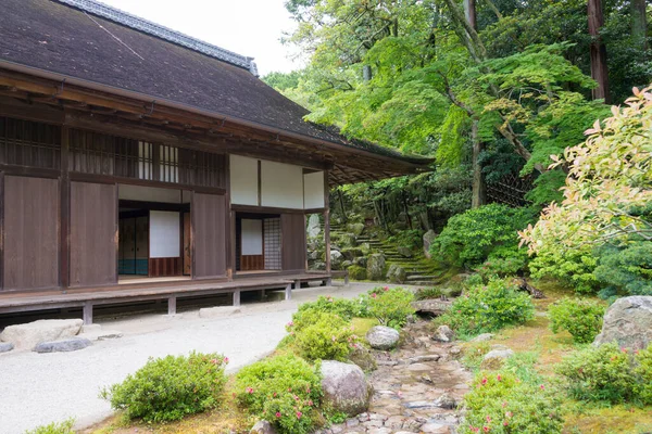 Kioto Japonia Bliski Ogród Shugakuin Imperial Villa Shugakuin Rikyu Kioto — Zdjęcie stockowe