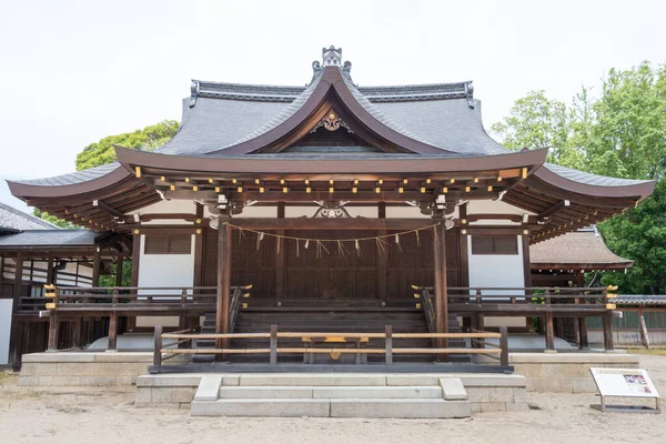 日本京都 日本京都Yawata Hachimangu神龛 神龛始建于859年 — 图库照片