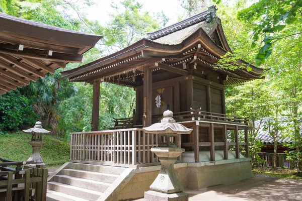 日本京都 日本京都Yawata Hachimangu神龛 神龛始建于859年 — 图库照片