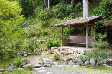 Kyoto, Japonya - Ohara, Kyoto, Japonya 'daki Sholinin Tapınağı. Tapınak 1013 yılında kuruldu..
