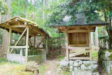 Kyoto, Japonya - Ohara, Kyoto, Japonya 'daki Raigou-in Tapınağı. Ünlü bir turistik yer..