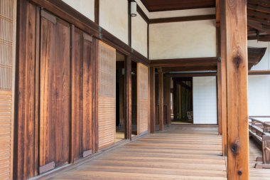 Kyoto, Japonya - Fushimi, Kyoto, Japonya 'daki Daigoji Tapınağı' nda Sanboin Tapınağı. UNESCO Dünya Mirası Alanının bir parçasıdır - Antik Kyoto Tarihi Eserleri.