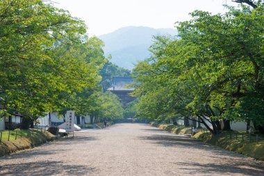 Kyoto, Japonya - Fushimi, Kyoto, Japonya 'daki Daigoji Tapınağı. UNESCO Dünya Mirası Alanının bir parçasıdır - Antik Kyoto Tarihi Eserleri.