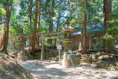 Shiga, Japonya - Yokawa Bölgesi Otsu, Shiga, Japonya 'daki Enryakuji Tapınağı. UNESCO Dünya Mirası Alanının bir parçasıdır - Antik Kyoto Tarihi Anıtları (Kyoto, Uji ve Otsu Kentleri)).