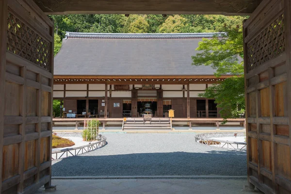 日本京都 日本京都的野牛寺 Nison Temple 它始建于834 848年间 由Saga皇帝指挥 大祭司Jikaku Daishi建造 — 图库照片