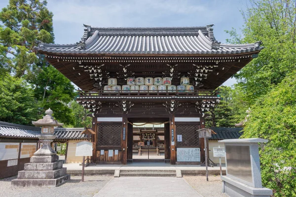 Kyoto Giappone Santuario Umenomiya Umenomiya Taisha Kyoto Giappone Santuario Che — Foto Stock