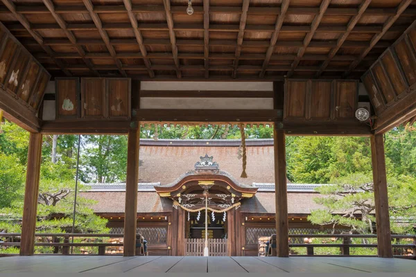 Kyoto Japón Umenomiya Shrine Umenomiya Taisha Kyoto Japón Santuario Que — Foto de Stock
