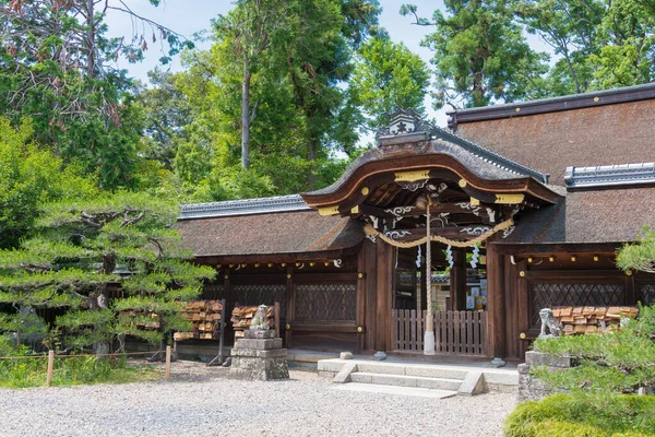 Kyoto Japão Santuário Umenomiya Umenomiya Taisha Kyoto Japão Santuário Que — Fotografia de Stock