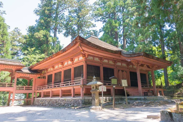 Shiga Japão Área Saito Templo Enryakuji Otsu Shiga Japão Faz — Fotografia de Stock