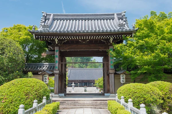 Киото Япония Мёман Дзи Киото Япония Храм Основан 1389 Году — стоковое фото