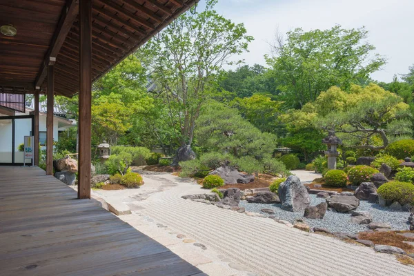 Kyoto Japan Schneegarten Myoman Tempel Kyoto Japan Der Tempel Wurde — Stockfoto