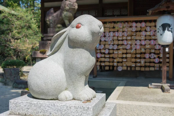 Kyoto Japonya Japonya Kyoto Daki Okazaki Tapınağında Tavşan Heykeli Tapınak — Stok fotoğraf