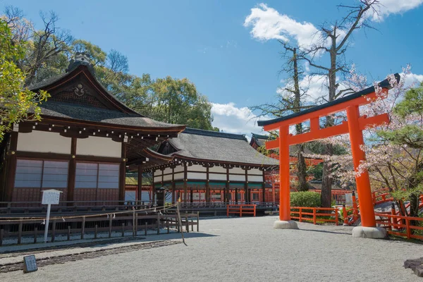 Kyoto Giappone Shimogamo Shrine Kyoto Giappone Parte Del Patrimonio Mondiale — Foto Stock