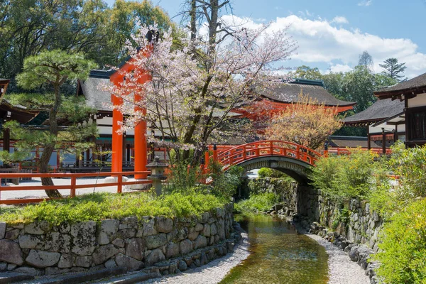 Kioto Japonia Świątynia Shimogamo Kioto Japonia Jest Częścią Światowego Dziedzictwa — Zdjęcie stockowe