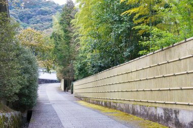 Kyoto, Japonya - Japonya 'nın Kyoto kentindeki Nanzen-ji Tapınağı' nın güzel manzarası.