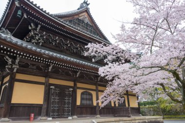 Kyoto, Japonya - Kyoto, Japonya 'daki Nanzen-ji Tapınağı. İmparator Kameyama bunu 1291 'de bir önceki müstakil sarayında kurdu..