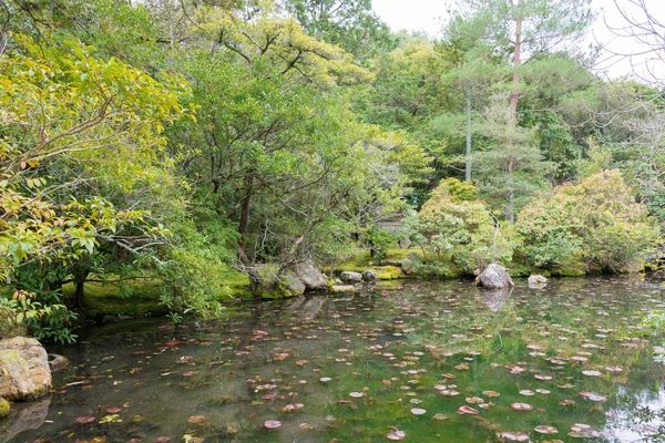 Kioto Japón Jardín Japonés Templo Konchi Kioto Japón Templo Construido — Foto de Stock