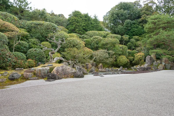 Kyoto Japon Crane Turtle Garden Tsurukame Niwa Temple Konchi Kyoto — Photo