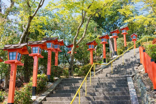 Kyoto Japan Kenkun Helgedom Takeisao Helgedom Kyoto Japan Den Helgedom — Stockfoto