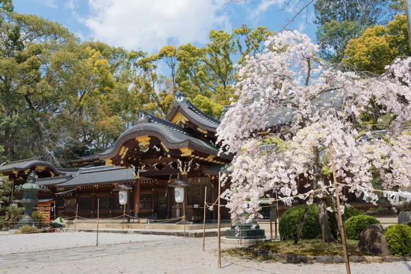 Kyoto Japão Santuário Imamiya Kyoto Japão Santuário Originalmente Construído 994 — Fotografia de Stock