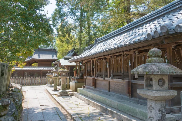 Κιότο Ιαπωνία Immiya Shrine Στο Κιότο Ιαπωνία Ιερό Χτίστηκε Αρχικά — Φωτογραφία Αρχείου