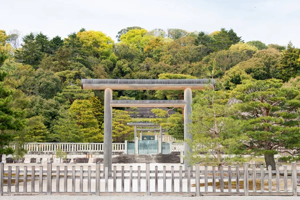 Kyoto Giappone Tomba Dell Imperatrice Shoken Kyoto Giappone Imperatrice Shoken — Foto Stock