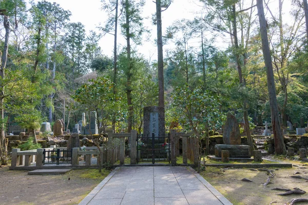 오토오 하디네 니지마 오토오 도시샤 공동묘지에 니지마 Niijima 1843 1890 — 스톡 사진