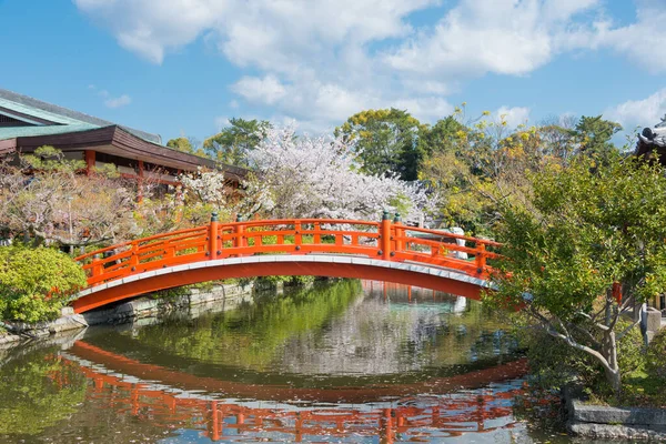 Kyoto Japan Shinsenentemplet Kyoto Japan Templet Byggdes Ursprungligen 824 — Stockfoto