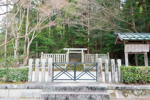 Kyoto Japan Mausoleum Van Keizerin Weduwe Nobuko Kyoto Japan Fujiwara — Stockfoto