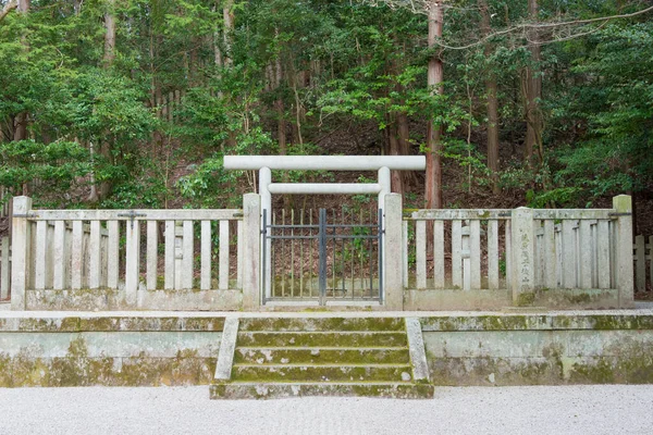 Kyoto Japan Mausoleum Van Keizerin Weduwe Nobuko Kyoto Japan Fujiwara — Stockfoto