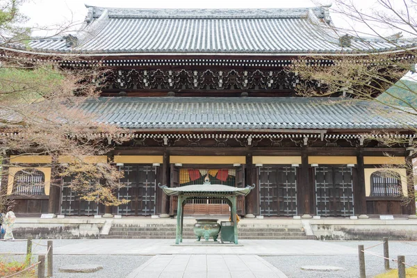 Kioto Japonia Nanzen Temple Kioto Japonia Cesarz Kameyama Założył 1291 — Zdjęcie stockowe