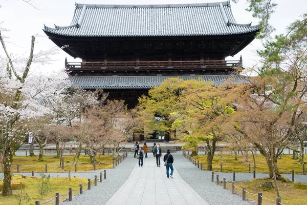 Kyoto Giappone Tempio Nanzen Kyoto Giappone Imperatore Kameyama Stabilì Nel — Foto Stock