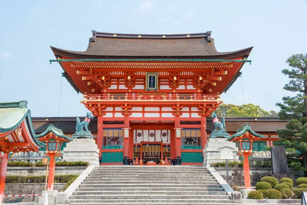 Kyoto Japan Fushimi Inari Taisha Helgedomen Fushimi Kyoto Japan Fushimi — Stockfoto
