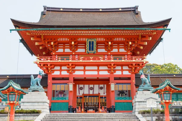 Kioto Japonia Fushimi Inari Taisha Sanktuarium Fushimi Kioto Japonia Fushimi — Zdjęcie stockowe