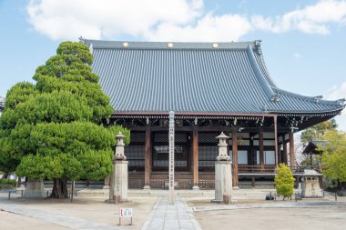 Kyoto, Japonya - Kyoto, Japonya 'daki Myoken-ji Tapınağı. Tapınak ilk olarak 1321 yılında inşa edildi..