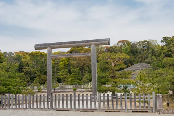 Kioto Japonia Mauzoleum Cesarza Meiji Fushimi Kioto Japonia Cesarz Meiji — Zdjęcie stockowe